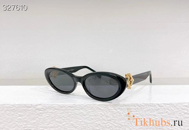 Fendi Diamond Black Sunglasses - 1