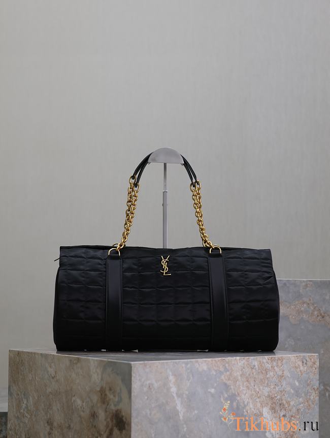 YSL Gloria Travel Bag Black 42x18x18cm - 1