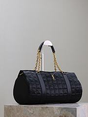 YSL Gloria Travel Bag Black 42x18x18cm - 5