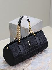 YSL Gloria Travel Bag Black 42x18x18cm - 2