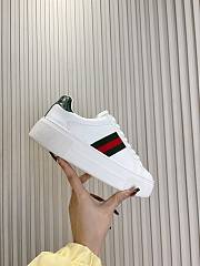 Gucci Ace White Leather Sneaker - 1