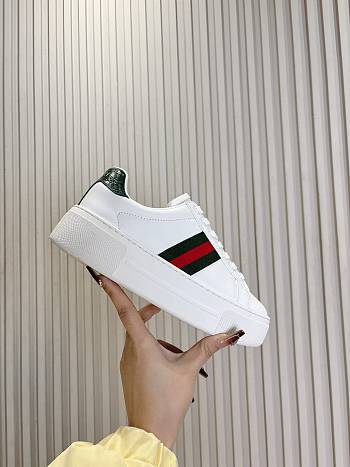 Gucci Ace White Leather Sneaker
