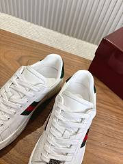Gucci Ace White Leather Sneaker - 5
