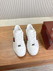 Gucci Ace White Leather Sneaker - 2