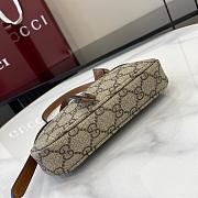 Gucci GG Emblem Super Mini Shoulder Bag 23x13x2cm - 4