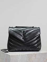YSL Loulou Small Chain Black Bag 23 x 17 x 9 cm - 1