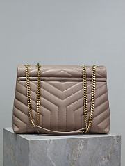 YSL Loulou Bag Nude Gold 31cm - 3