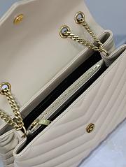 YSL Loulou Bag Beige Gold 31cm - 3