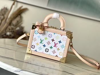 Louis Vuitton LV x TM Petite Valise White Bag 22.5x17.5x11cm