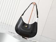 Tory Burch Robinson Spazzolato Black Bag 27x20x7cm - 1