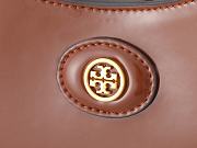 Tory Burch Robinson Spazzolato Brown Bag 27x20x7cm - 2