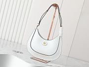 Tory Burch Robinson Spazzolato White Bag 27x20x7cm - 1