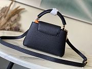 Louis Vuitton LV Capucines Black 23.5x14x8cm - 4