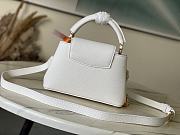 Louis Vuitton LV Capucines White 23.5x14x8cm - 3