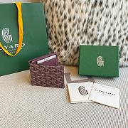 Goyard Saint-Florentin Wallet Purple 10.5x2.4x12cm - 1