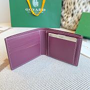 Goyard Saint-Florentin Wallet Purple 10.5x2.4x12cm - 4