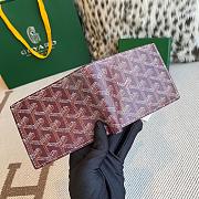 Goyard Saint-Florentin Wallet Purple 10.5x2.4x12cm - 3