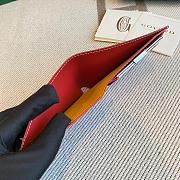 Goyard Saint-Florentin Wallet Red 10.5x2.4x12cm - 5