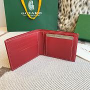 Goyard Saint-Florentin Wallet Red 10.5x2.4x12cm - 3