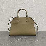 The Row Margaux Bag 12 Beige Calfskin 32x17.5x24.5cm - 1