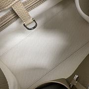 The Row Margaux Bag 12 Beige Calfskin 32x17.5x24.5cm - 3