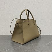 The Row Margaux Bag 12 Beige Calfskin 32x17.5x24.5cm - 2