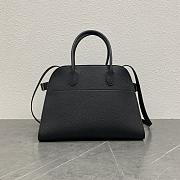 The Row Margaux Bag 12 Black Calfskin 32x17.5x24.5cm - 1