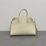 The Row Margaux Bag 12 White Calfskin 32x17.5x24.5cm - 1