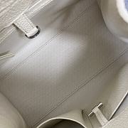 The Row Margaux Bag 12 White Calfskin 32x17.5x24.5cm - 2