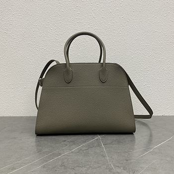 The Row Margaux Bag 12 Green Calfskin 32x17.5x24.5cm