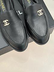 Chanel Black Sandal Flat - 4