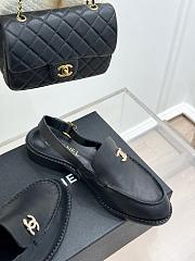 Chanel Black Sandal Flat - 3