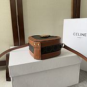 Celine Heart Tambour Bag 15x12x7cm - 4