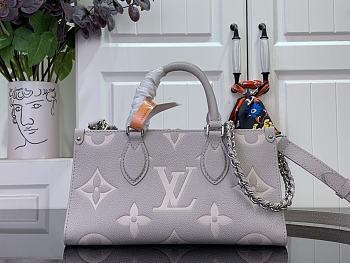 Louis Vuitton LV OnTheGo East West Grey 25x13x10cm