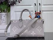 Louis Vuitton LV OnTheGo East West Grey 25x13x10cm - 3