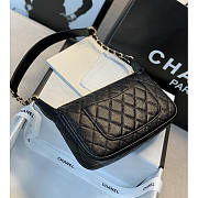 Chanel Caviar Timeless CC Pochette Black 25x14x5cm - 3