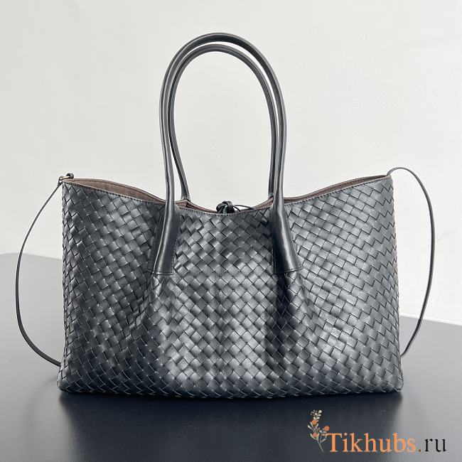 Bottega Veneta Pinacoteca Black Bag 43x23x17.5cm - 1