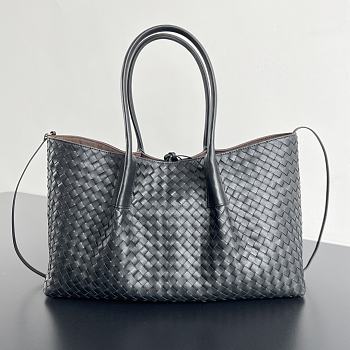 Bottega Veneta Pinacoteca Black Bag 43x23x17.5cm