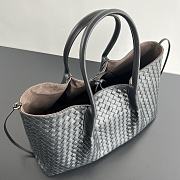 Bottega Veneta Pinacoteca Black Bag 43x23x17.5cm - 6