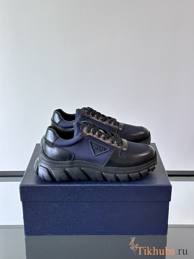 Prada Navy Blue Sneaker - 1