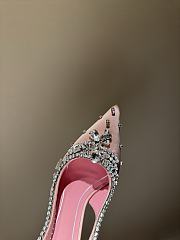 Gucci Women's Crystal Salon Pink Heel 10cm - 4