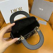 Dior Mini Lady Bag 17x15x7cm - 4
