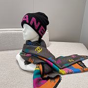 Chanel Multicolor Scarf 187x69cm - 2