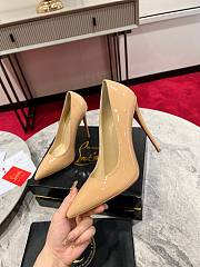 Christian Louboutin Kate Pumps Patent Beige 100mm - 1