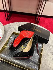 Christian Louboutin Kate Pumps Patent Black 100mm - 2