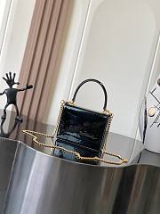 Celine Small Box Blandine Black 16x12x4cm - 3