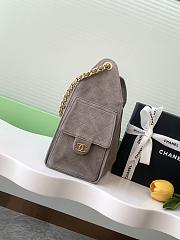 Chanel Cruise 25C Bag Grey Hobo 30x26x14cm - 3