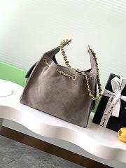 Chanel Cruise 25C Bag Grey Hobo 30x26x14cm - 2