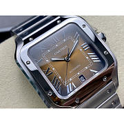 Cartier Santos de Cartier Watch Brown 35mm - 3