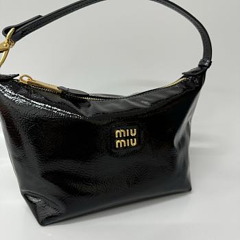 Miu Miu Mini Bag Black Naplak 18x14x11cm